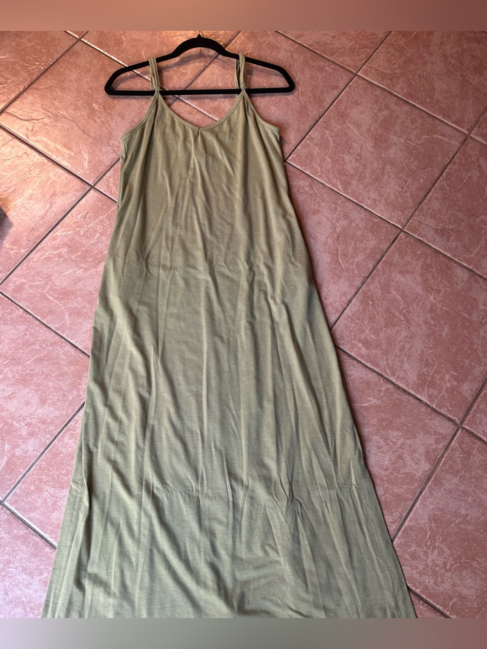 Olive Green Women’s Maxi Dress